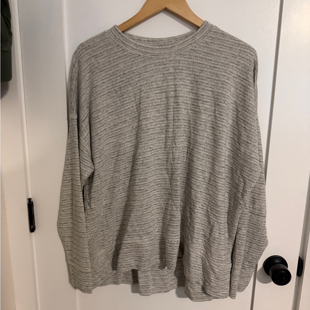 aerie oversized sleep crew size large